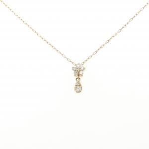 クミキョク ダイヤモンド ネックレス 0.12CT