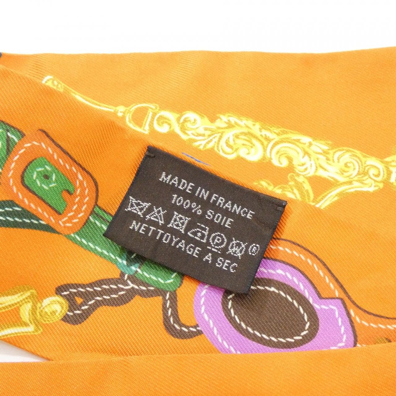 エルメス BRIDES DE GALA APPLIQUE ツイリー 063940S スカーフ