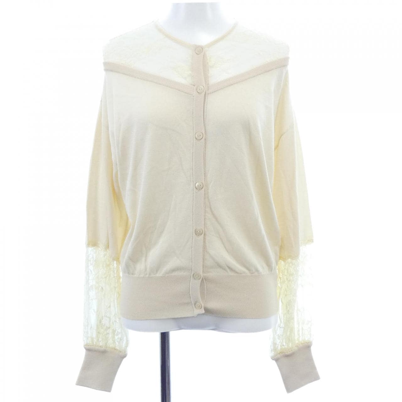 ランバンオンブルー LANVIN en Bleu カーディガン