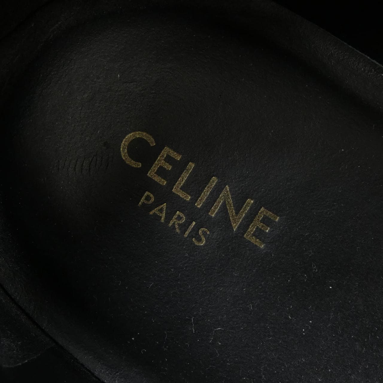 セリーヌ CELINE バルキー トリオンフ パーフォレイテッドベビーズ 348613656C シューズ