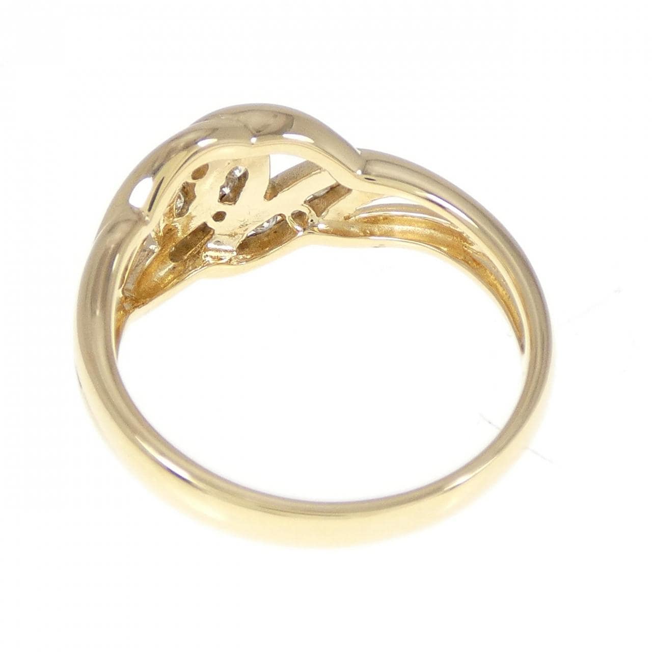 K18YG ダイヤモンド リング 0.24CT