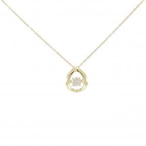 K18YG ダイヤモンド ネックレス 0.10CT