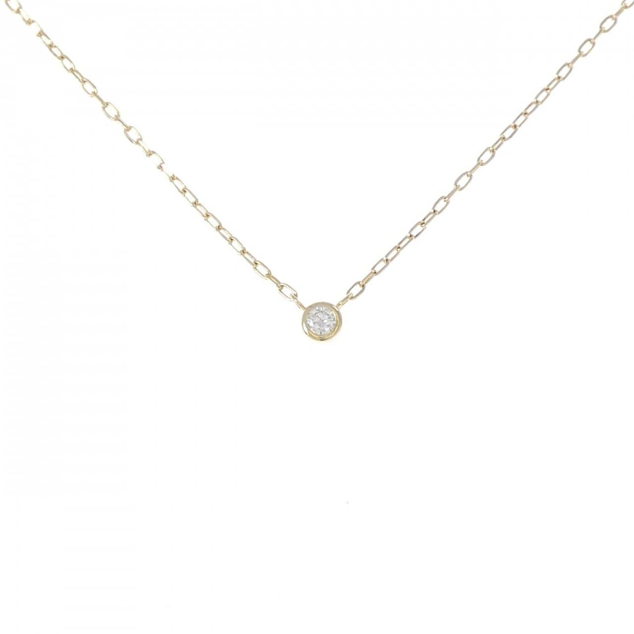 K18YG ダイヤモンド ネックレス 0.05CT