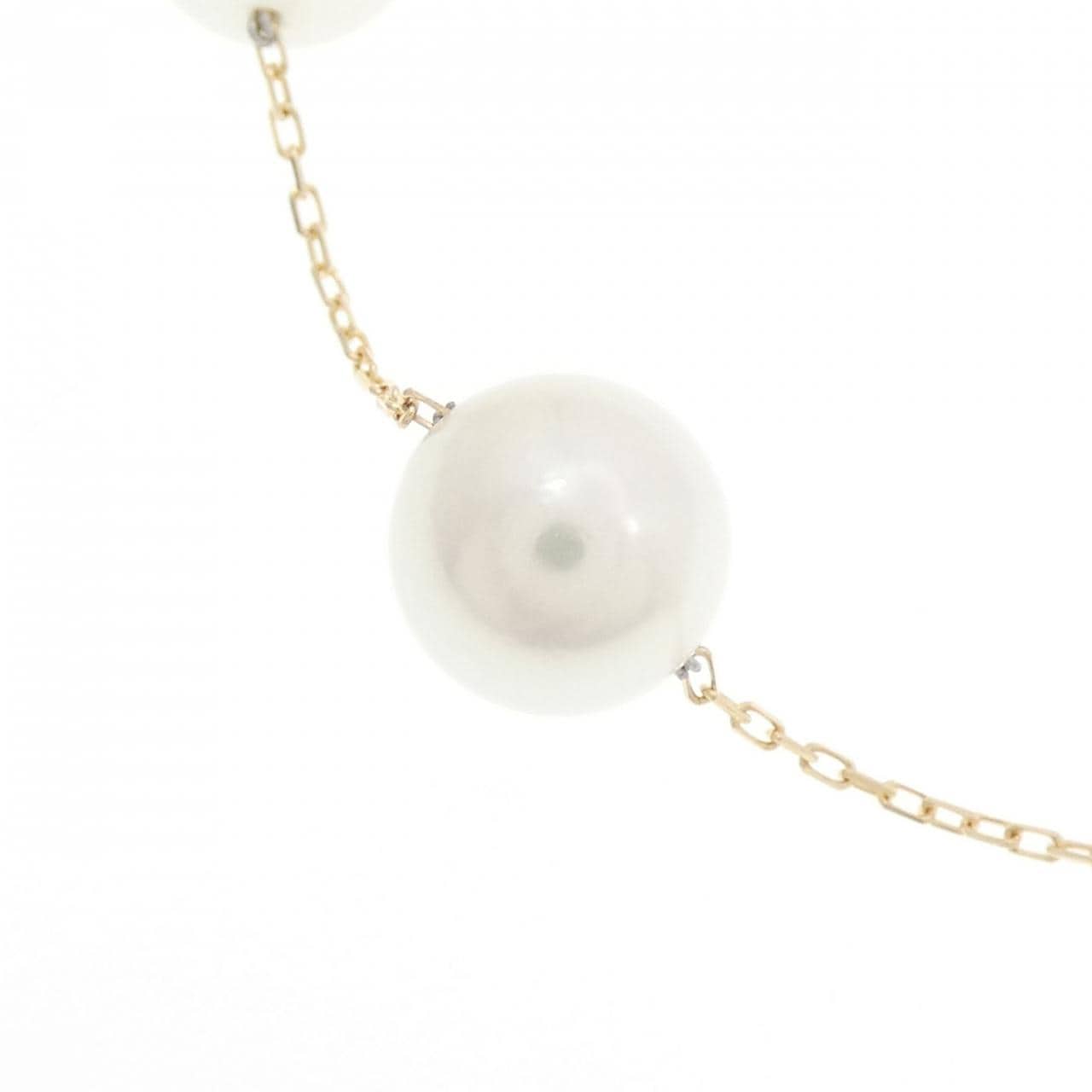 K18YG アコヤパール ネックレス