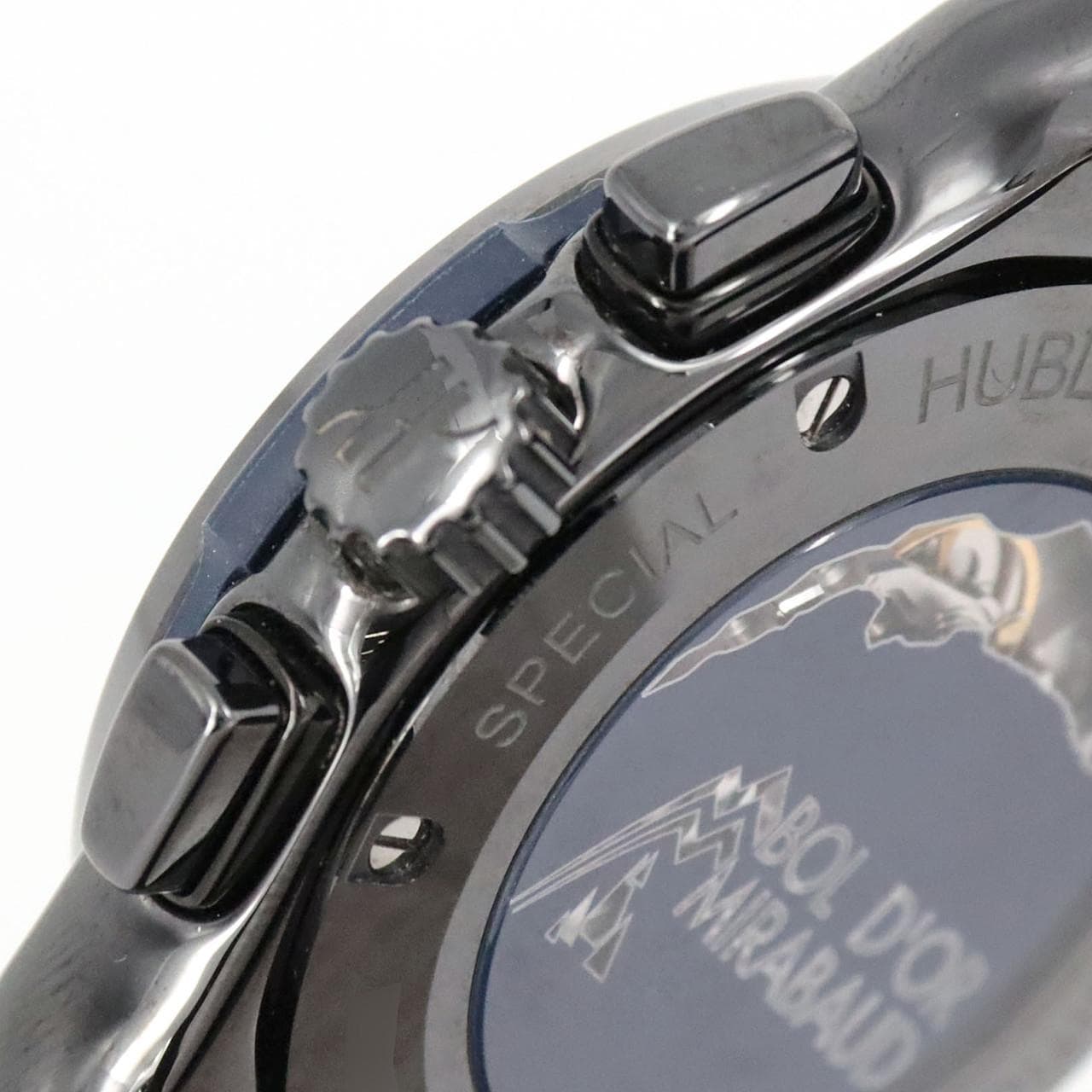 Hublot Classic FUSION Chronograph Bordeaux Mirabeau 521.CM.7070.NR.BOM Ceramic Automatic
