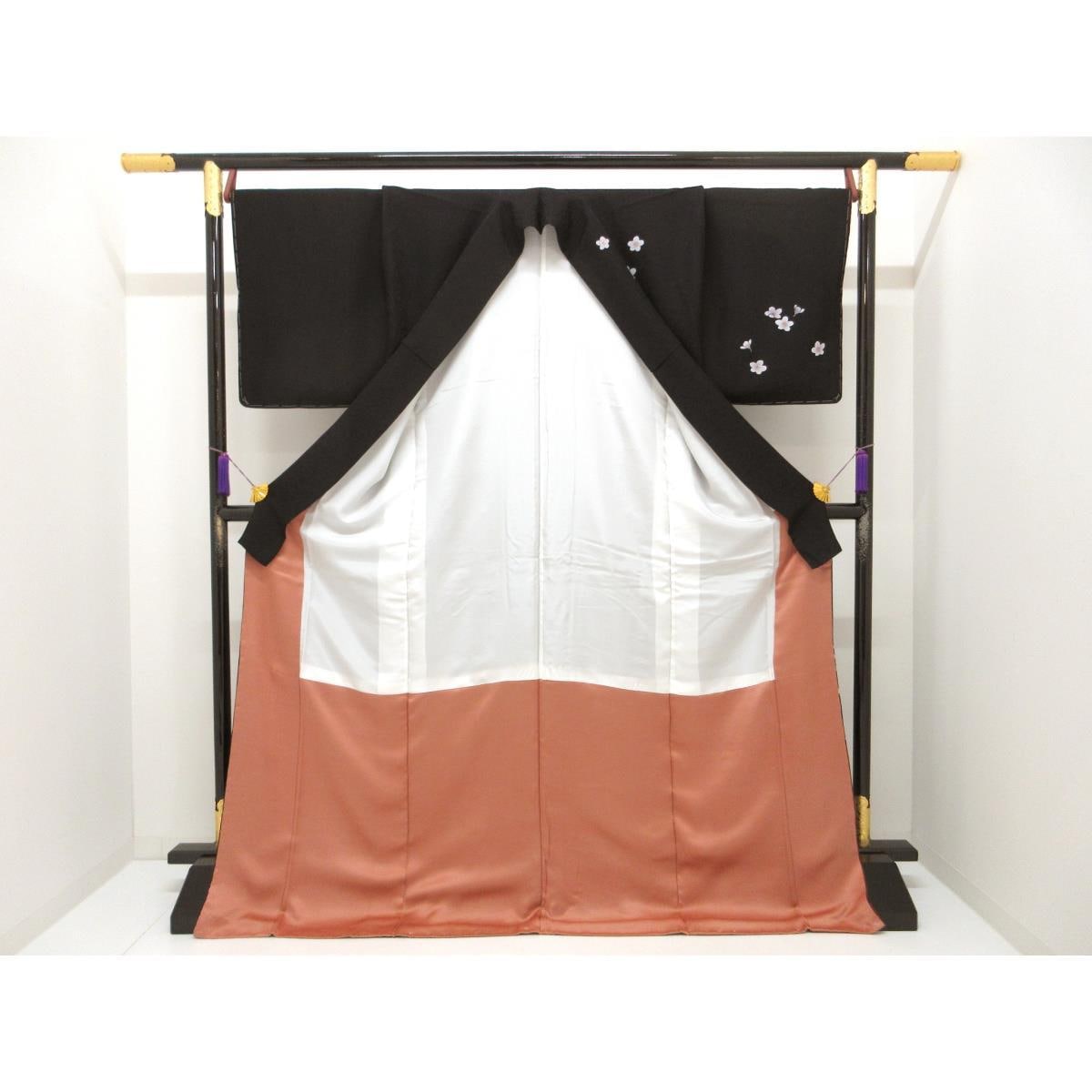 【未使用品】訪問着　友禅金彩加工　身幅Ｌ寸