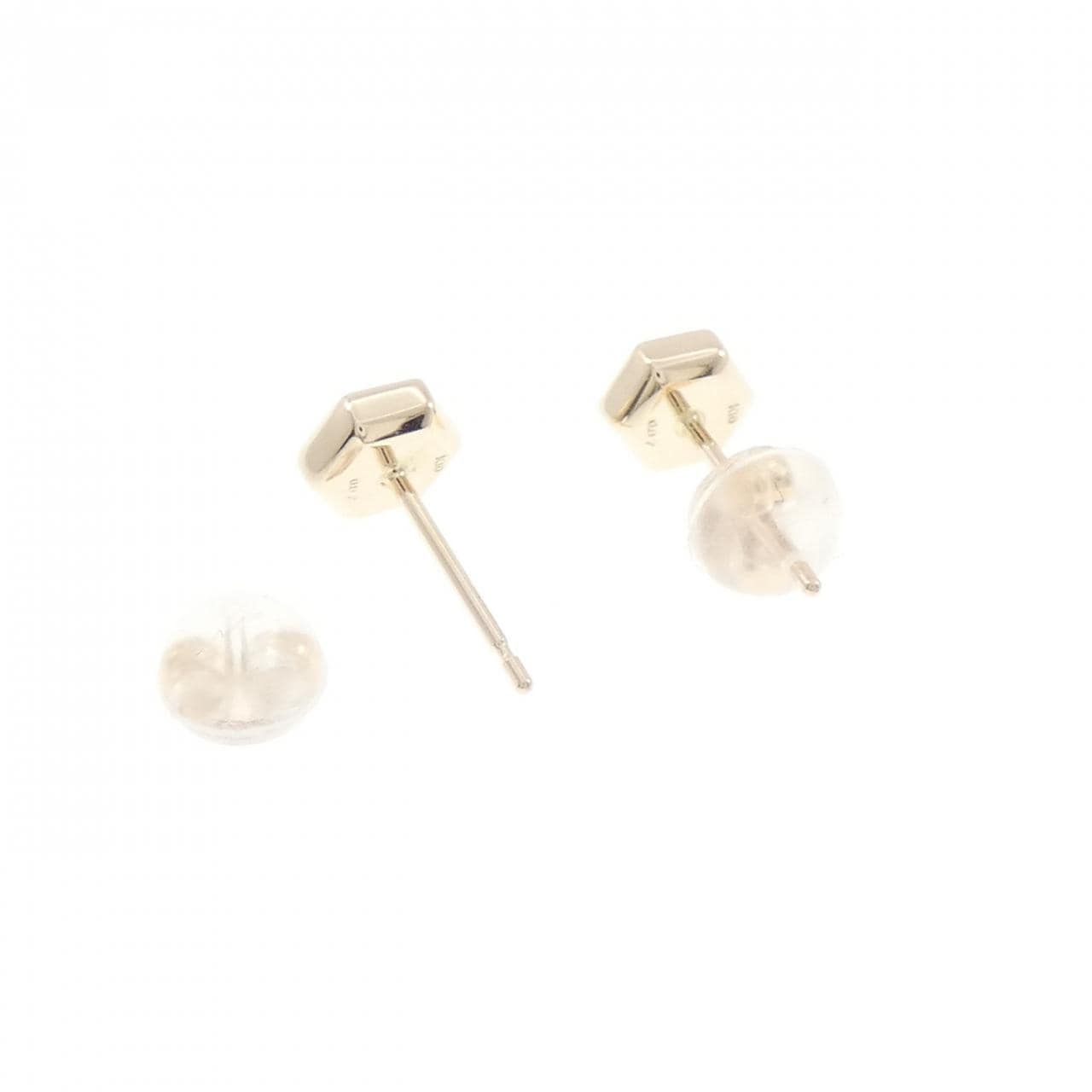 【リメイク】K10YG ダイヤモンド ピアス 0.14CT