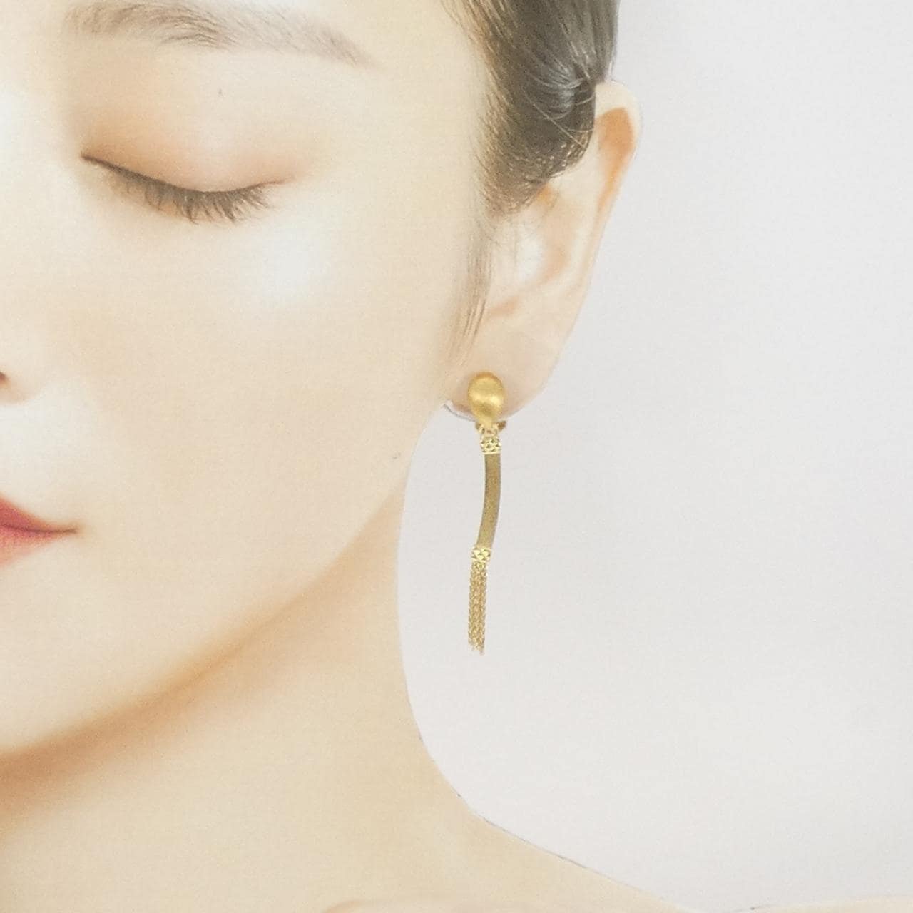 K18YG ピアス/イヤリング