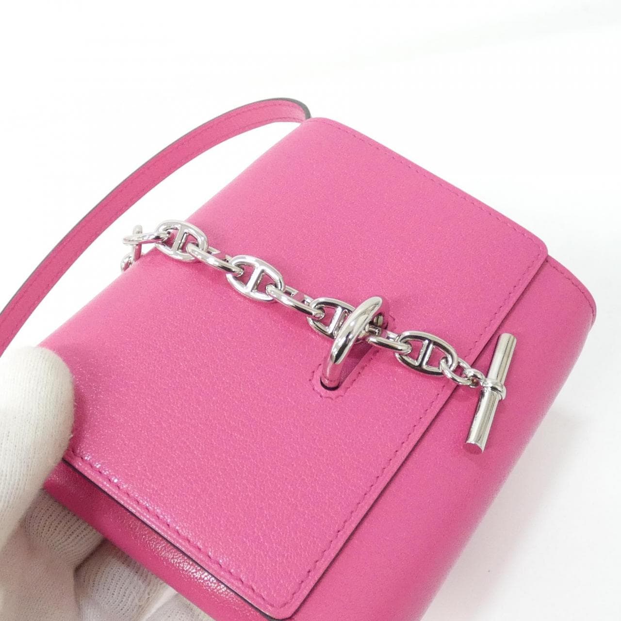 エルメス シェーヌ ダンクル トゥー ゴー 084664CK ショルダーウォレット