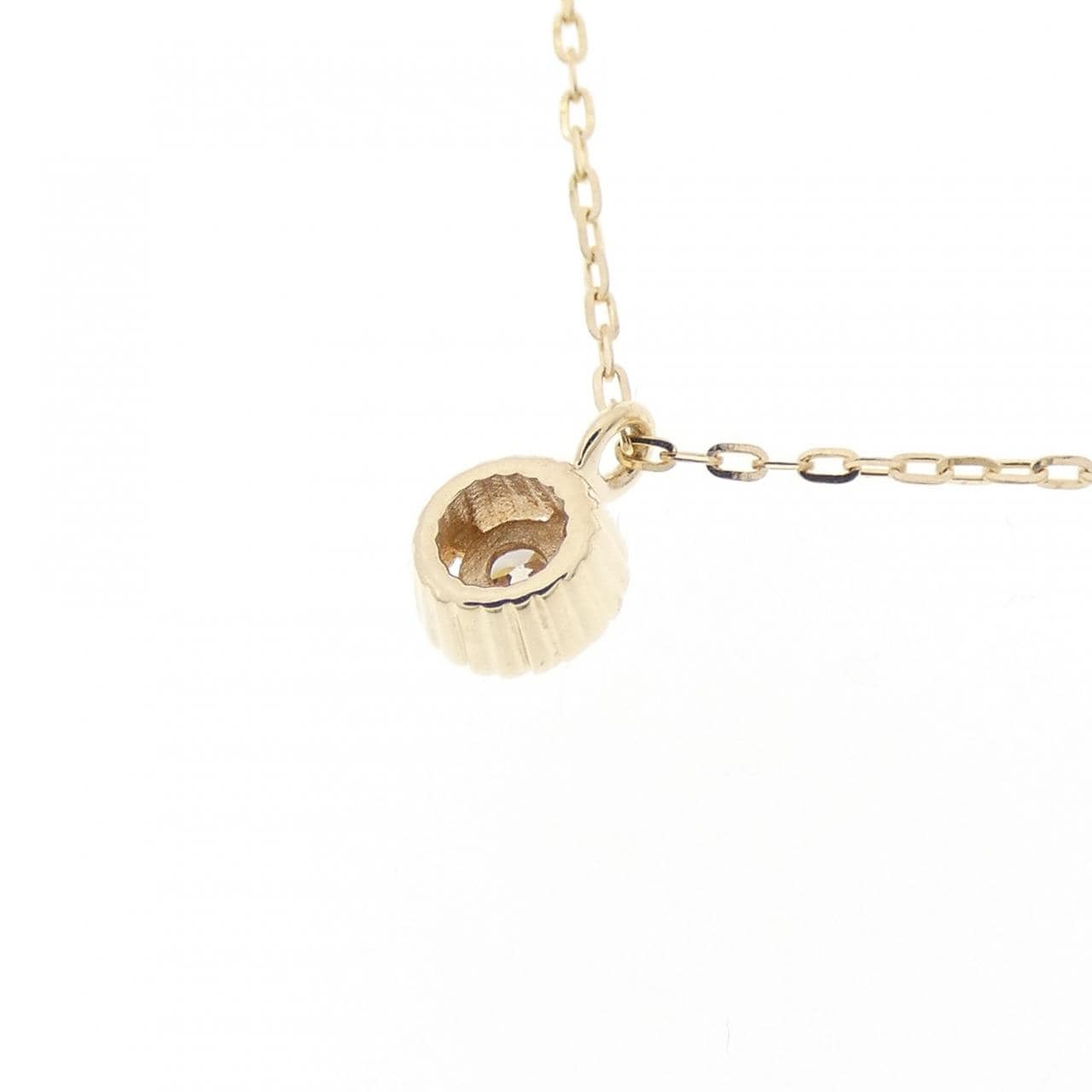 アガット ダイヤモンド ネックレス 0.03CT