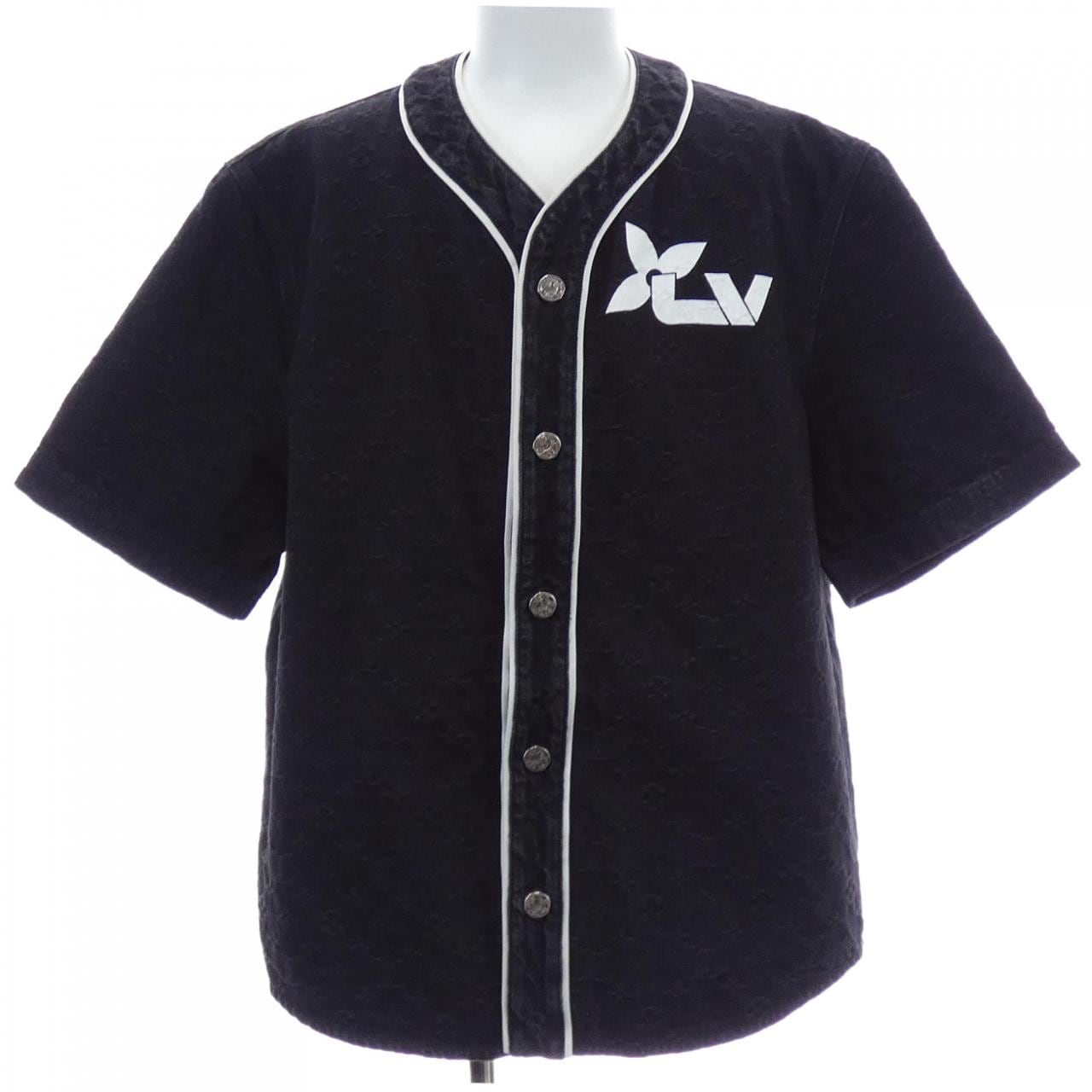 ルイヴィトン LOUIS VUITTON モノグラムショートスリーブデニムシャツ HPS12WUZD S/Sシャツ