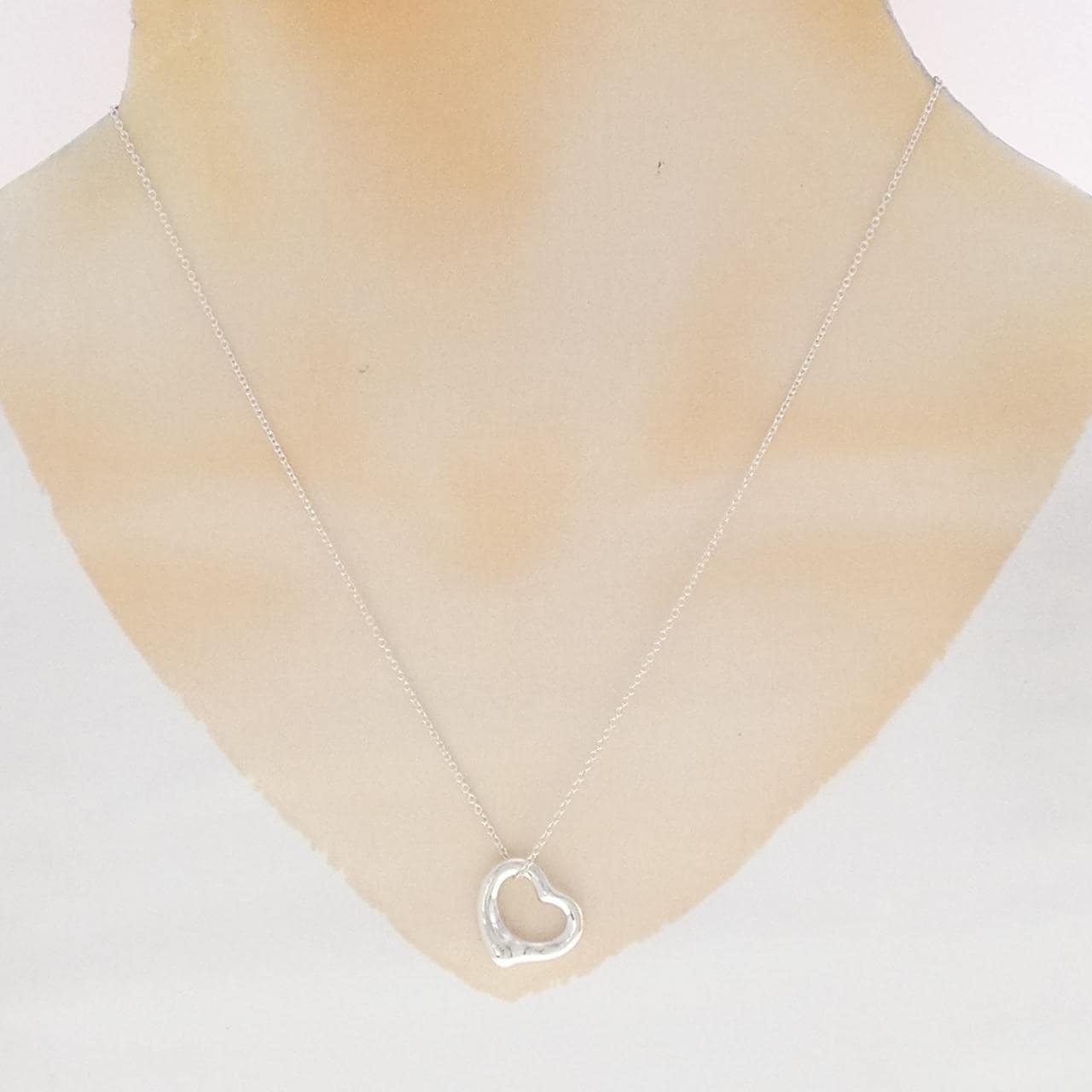 ティファニー オープンハート ネックレス