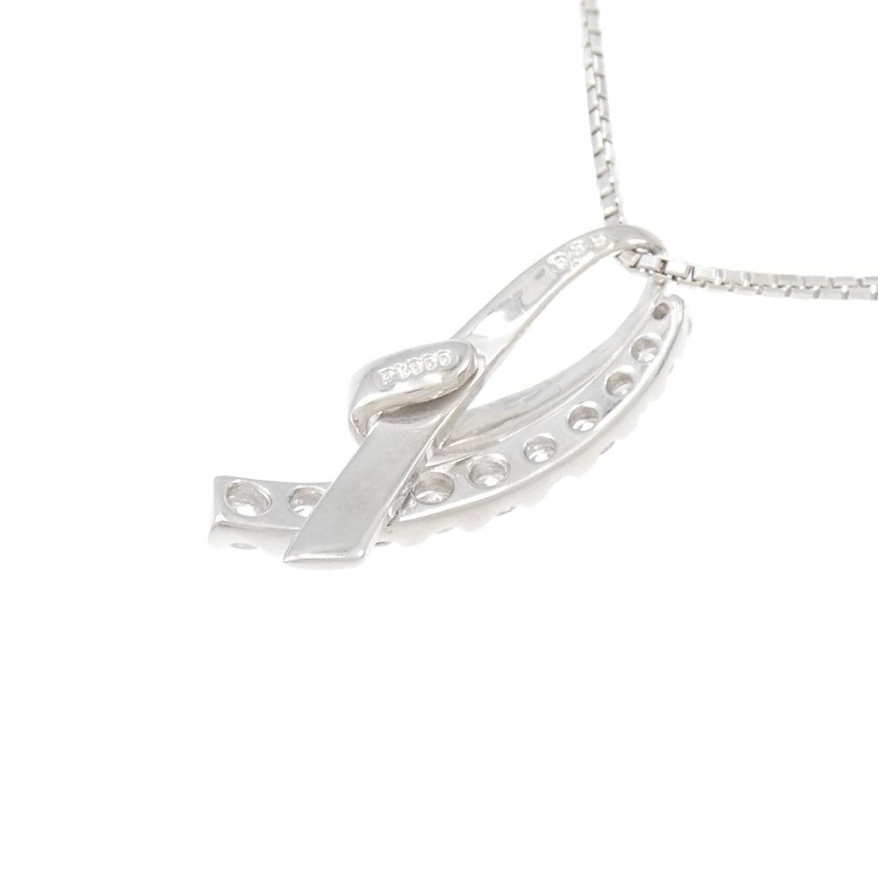 PT/K18WG Diamond necklace 0.35CT