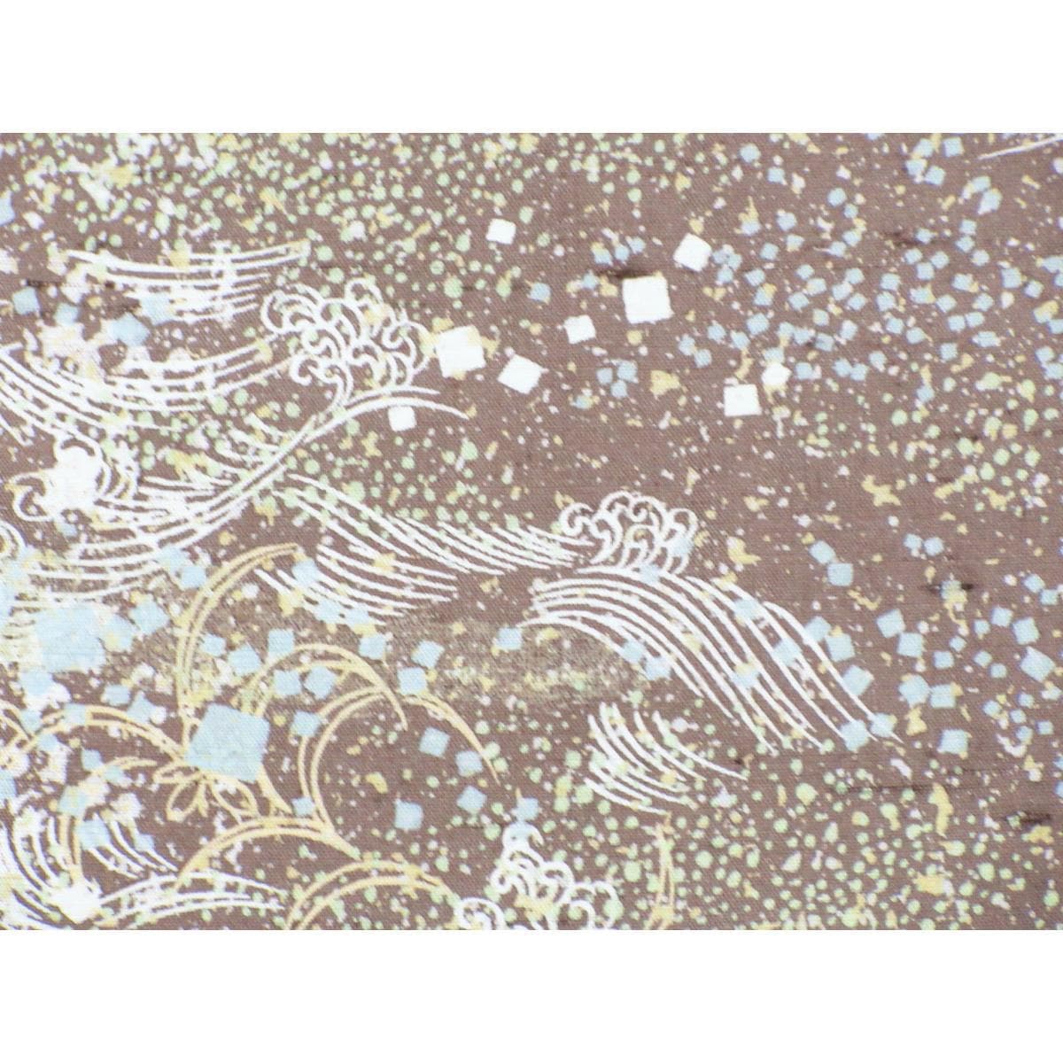 紬　染紬　身幅Ｌ寸