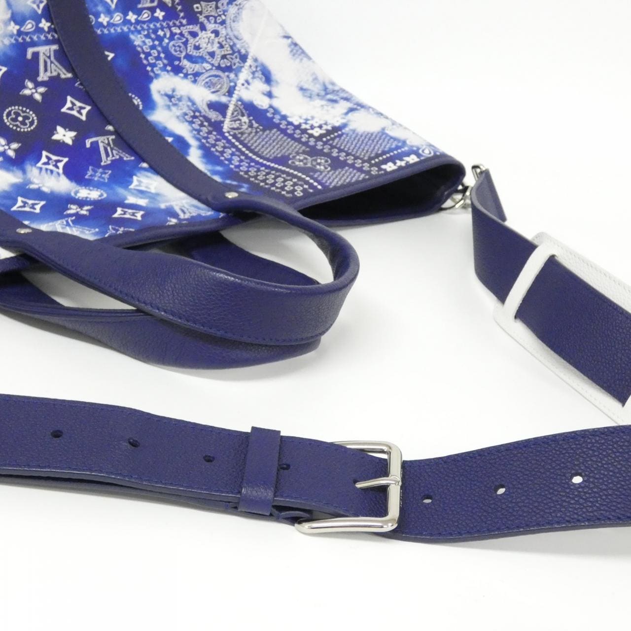 ルイヴィトン モノグラム バンダナ トロリー トート M20553 バッグ