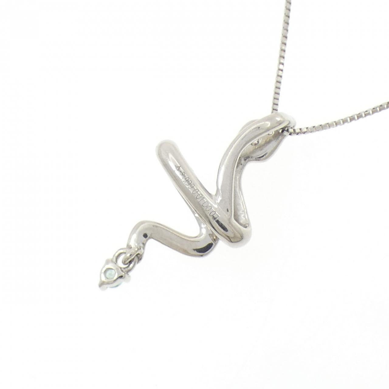 GSTV トルマリン ネックレス 0.01CT