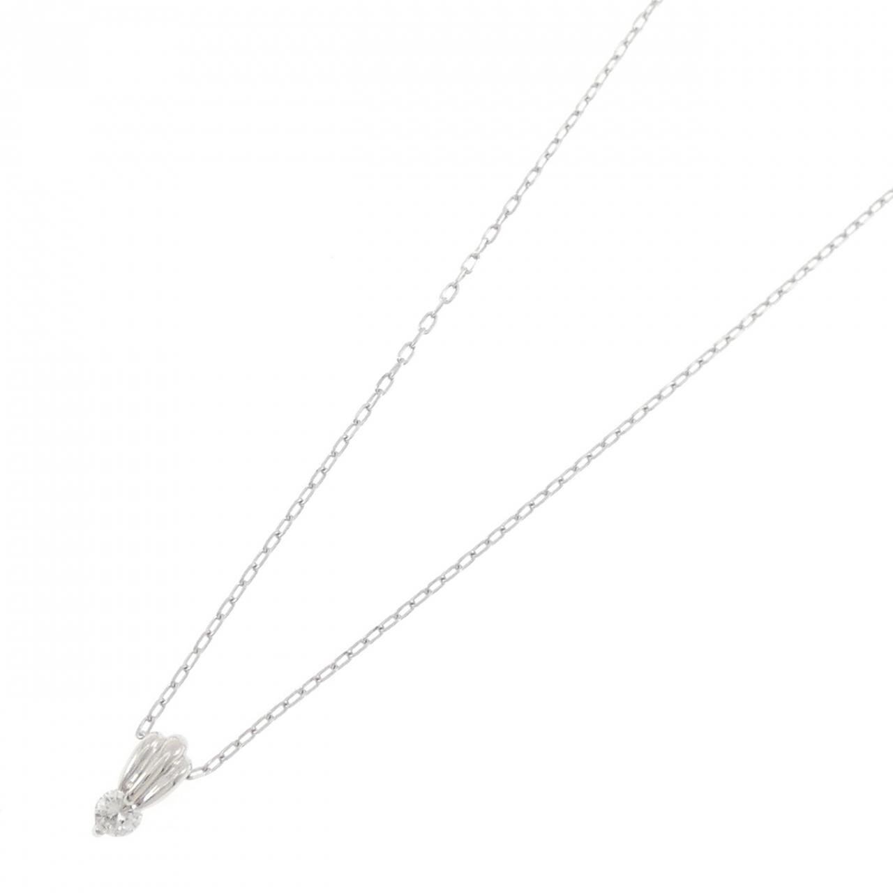PT900/PT850 ダイヤモンド ネックレス 0.089CT