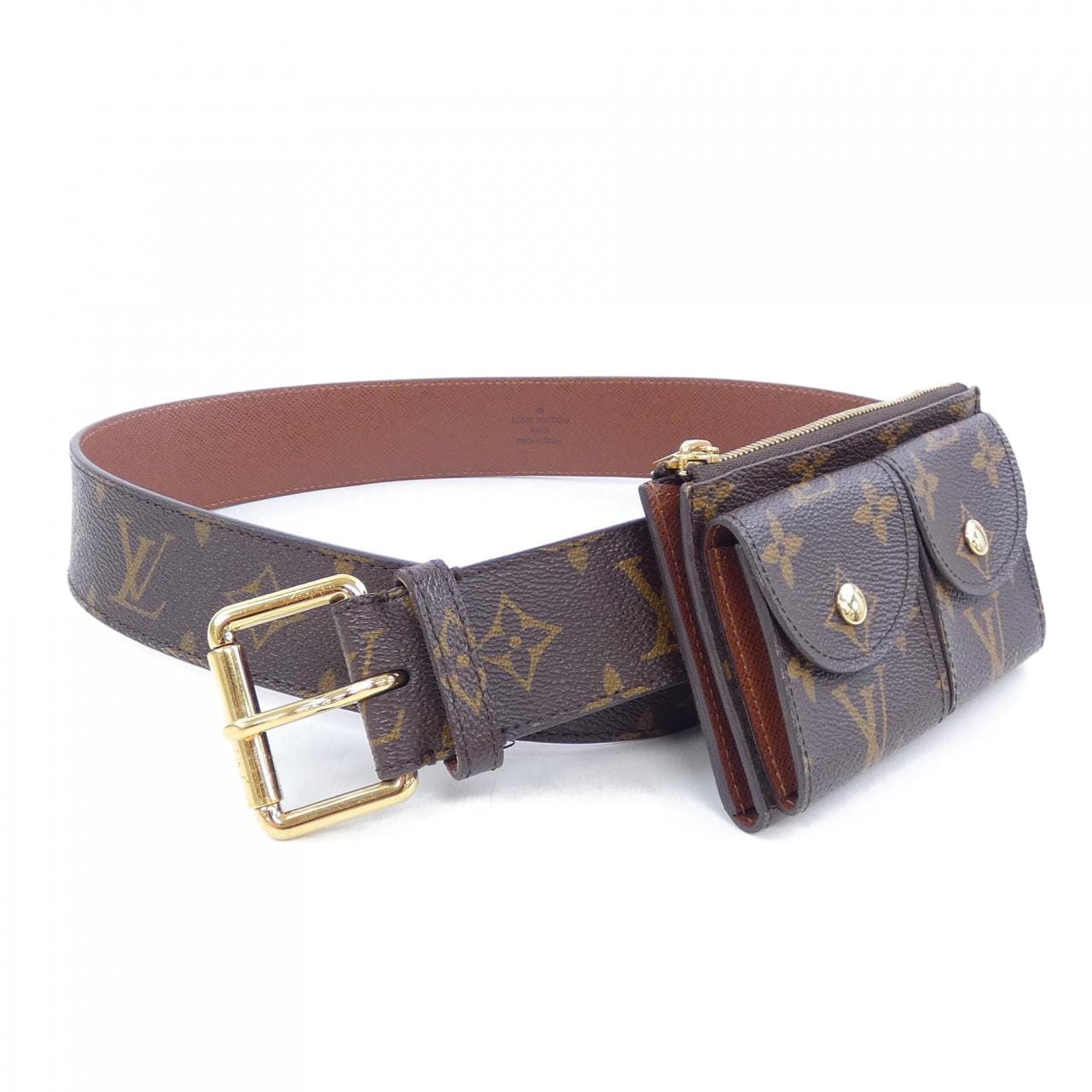 ルイヴィトン LOUIS VUITTON サンチュール ポシェット デュオ M9836 BELT