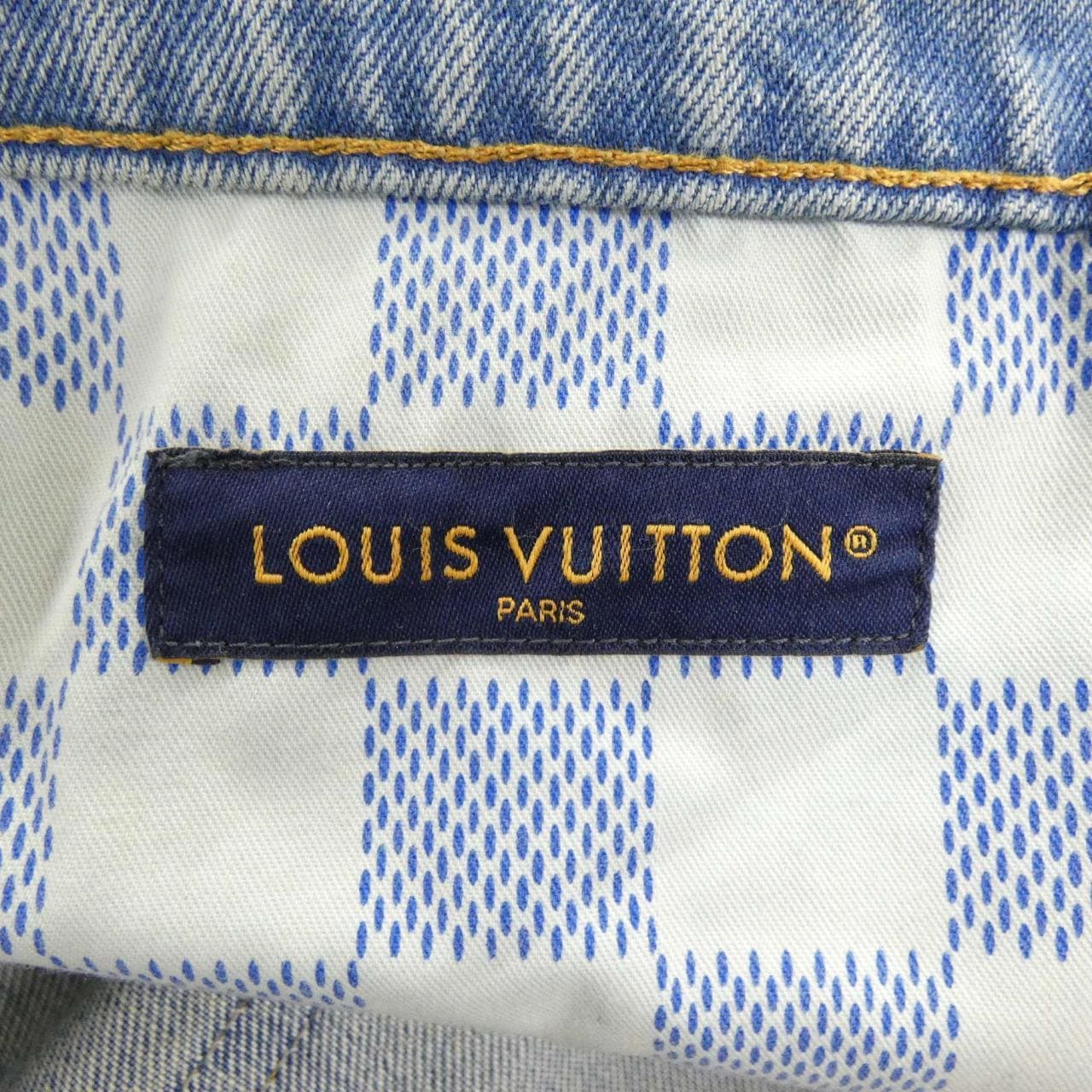 ルイヴィトン LOUIS VUITTON ワイドレッグフィットデニムパンツ HSD50WPCP ジーンズ
