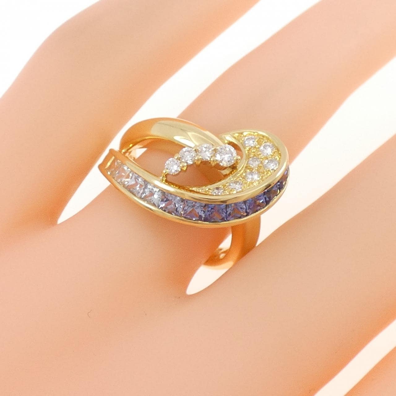 ジュネ サファイヤ リング 1.20CT
