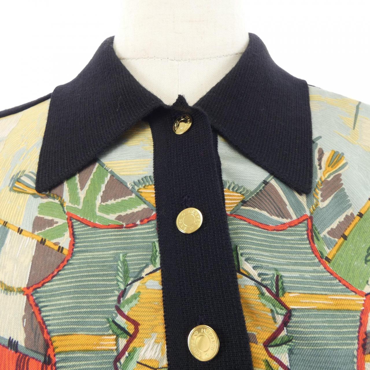 【ヴィンテージ】エルメス HERMES HENRY F SMITH SAILOR ツイルレーヌ. トップス