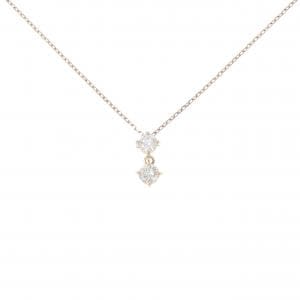 K18PG ダイヤモンド ネックレス 0.200CT