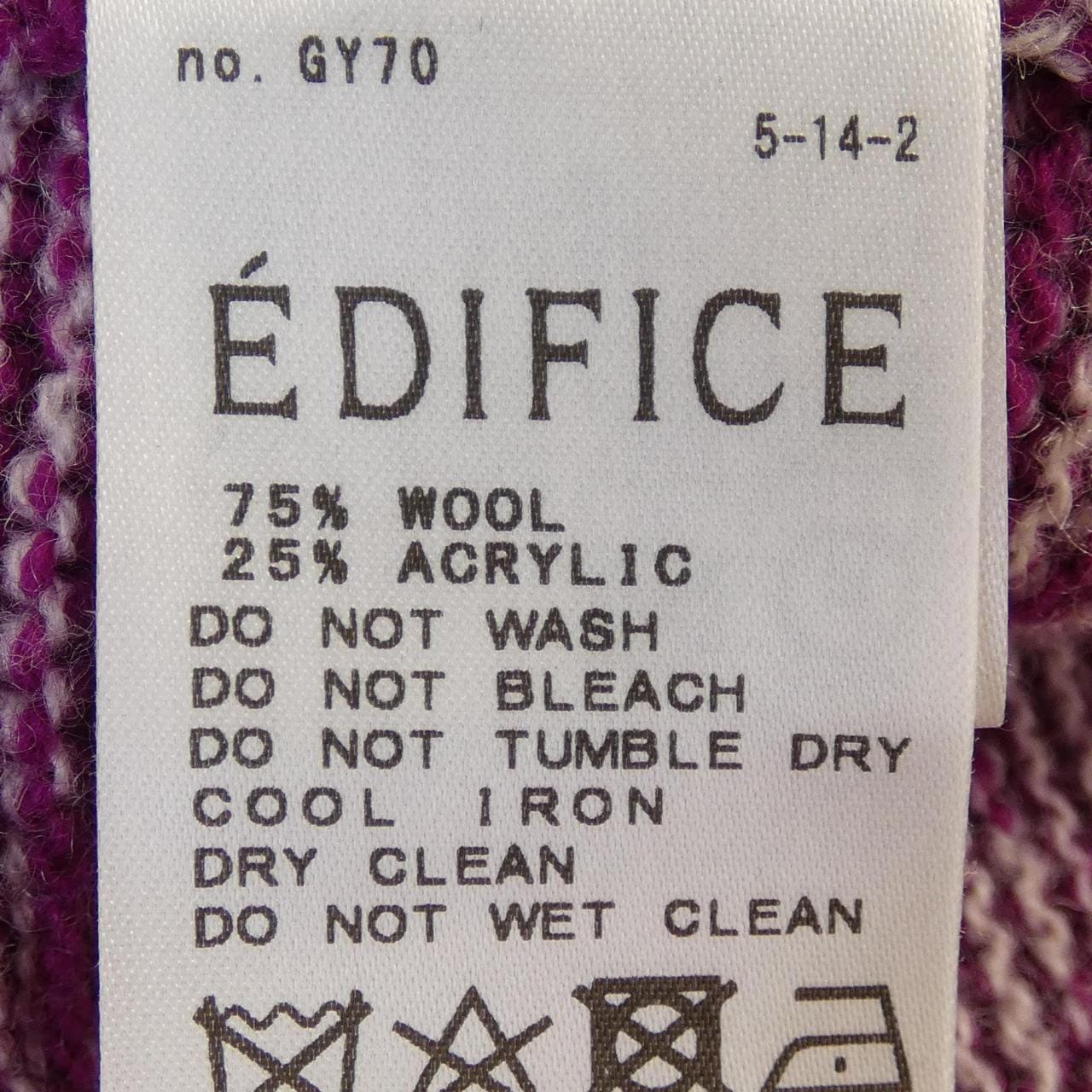 EDIFICE EDIFICE knit