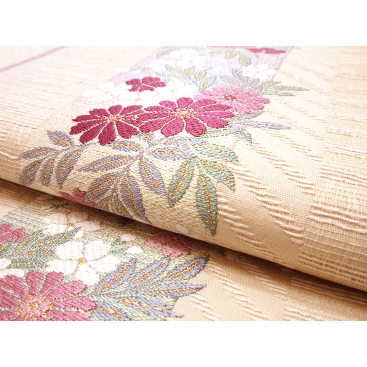 【未使用品】袋帯　じゅらく　帝王紫