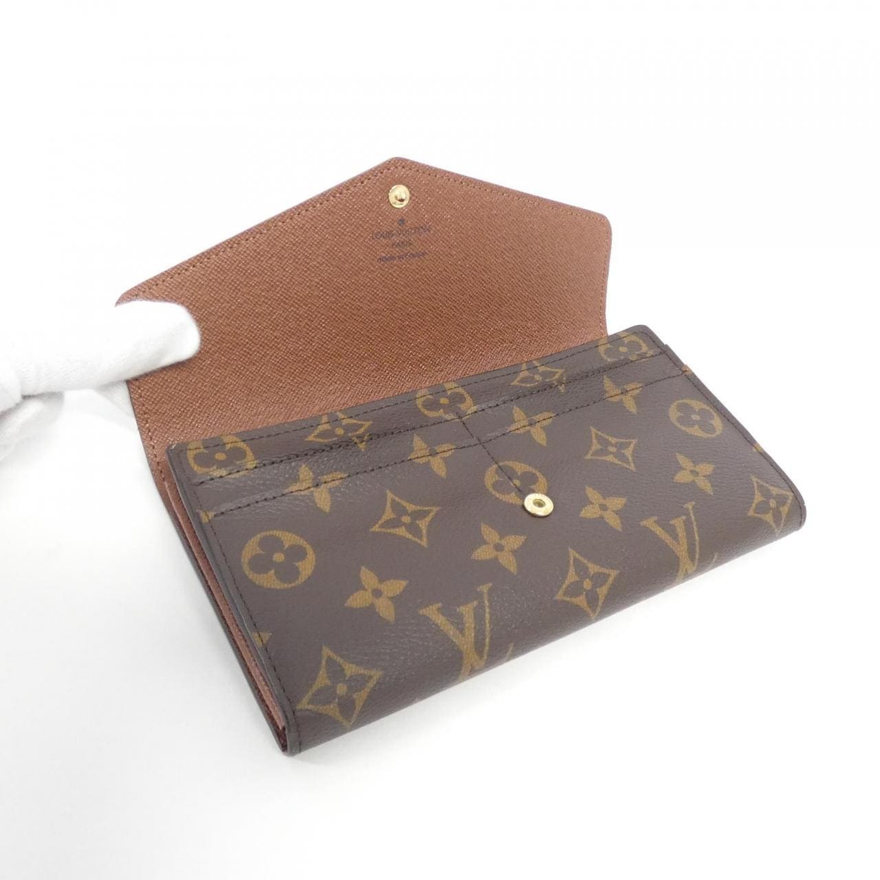 LOUIS VUITTON Monogram Portefeuille Sarah M60531 Wallet