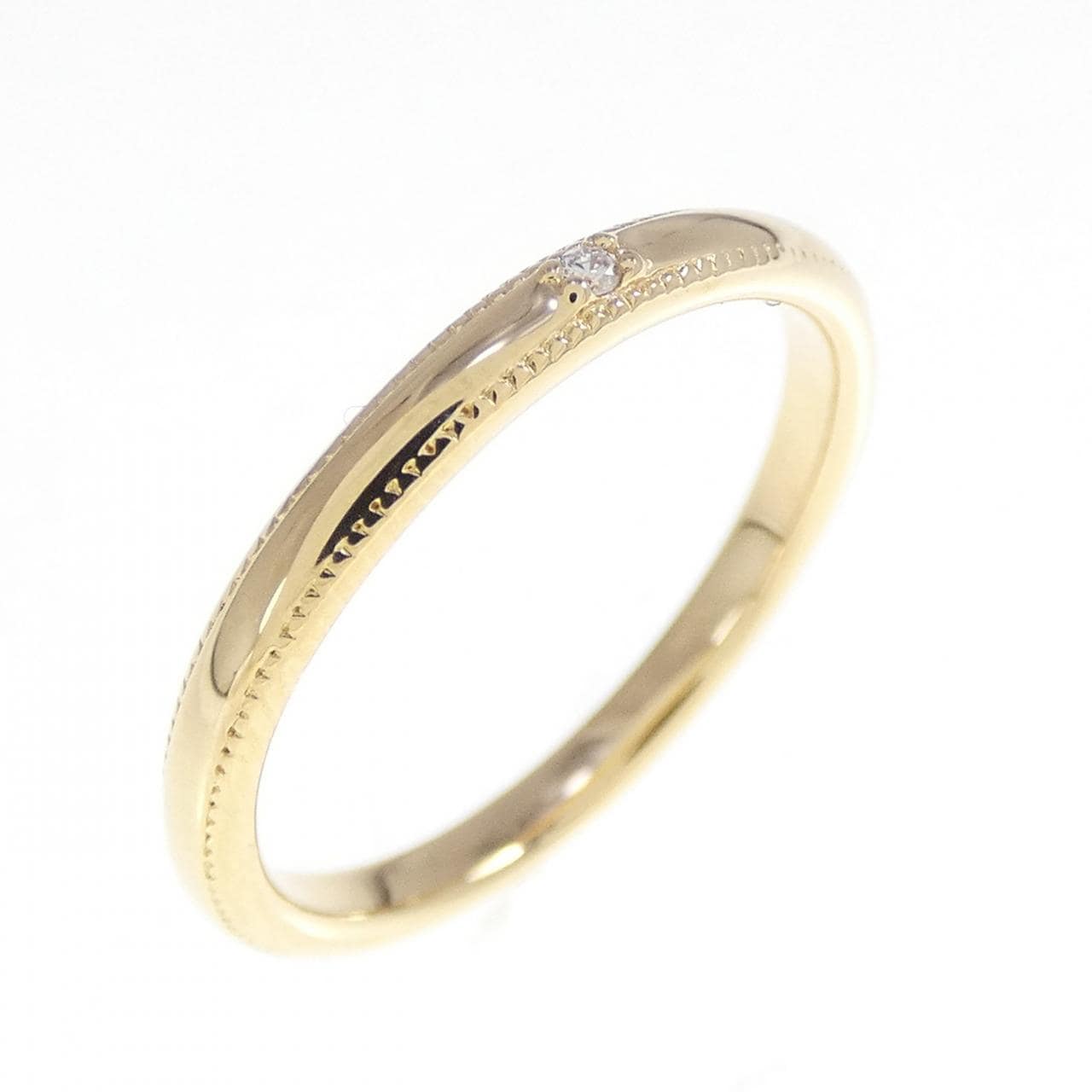 K18YG ダイヤモンド リング 0.01CT