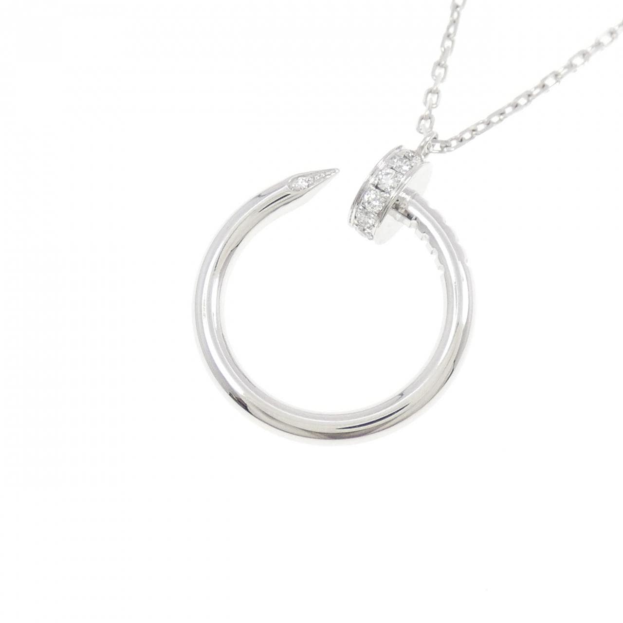 カルティエ ジュスト アン クル ネックレス