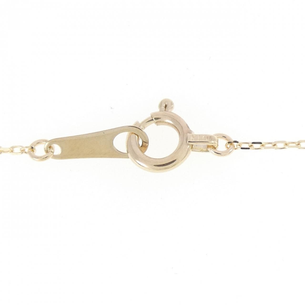 【リメイク】K10YG ダイヤモンド ネックレス 0.10CT