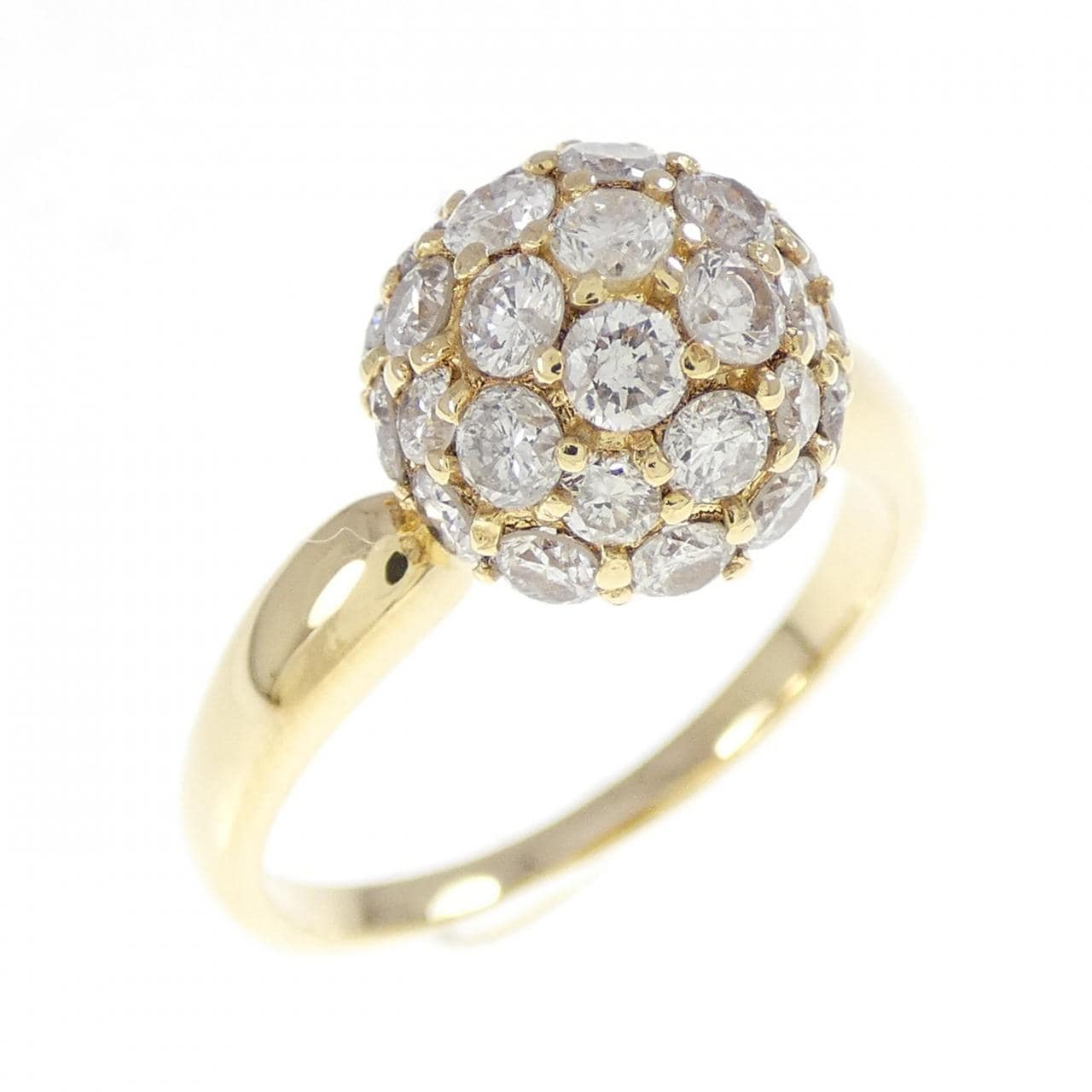 K18YG ダイヤモンド リング 1.30CT