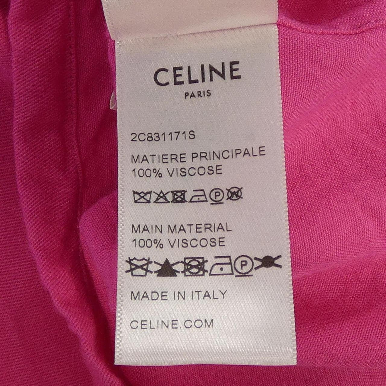 セリーヌ CELINE 2C831171S S／Sシャツ