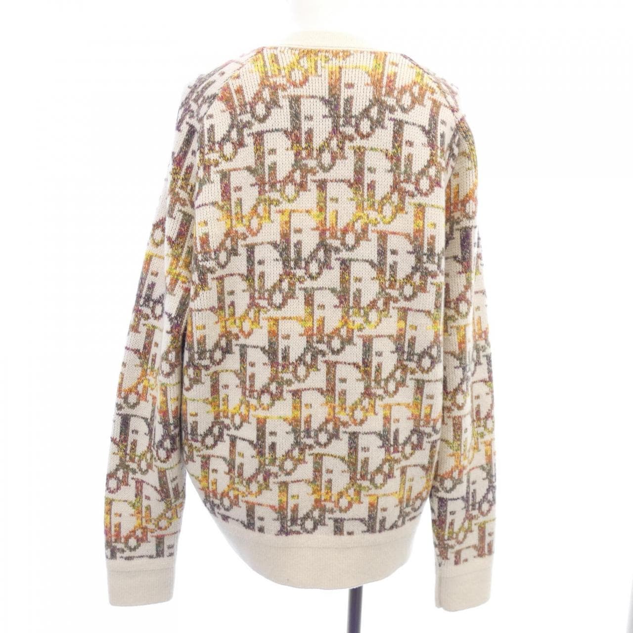 DIOR Oblique 開襟羊毛衫 213M233AT344