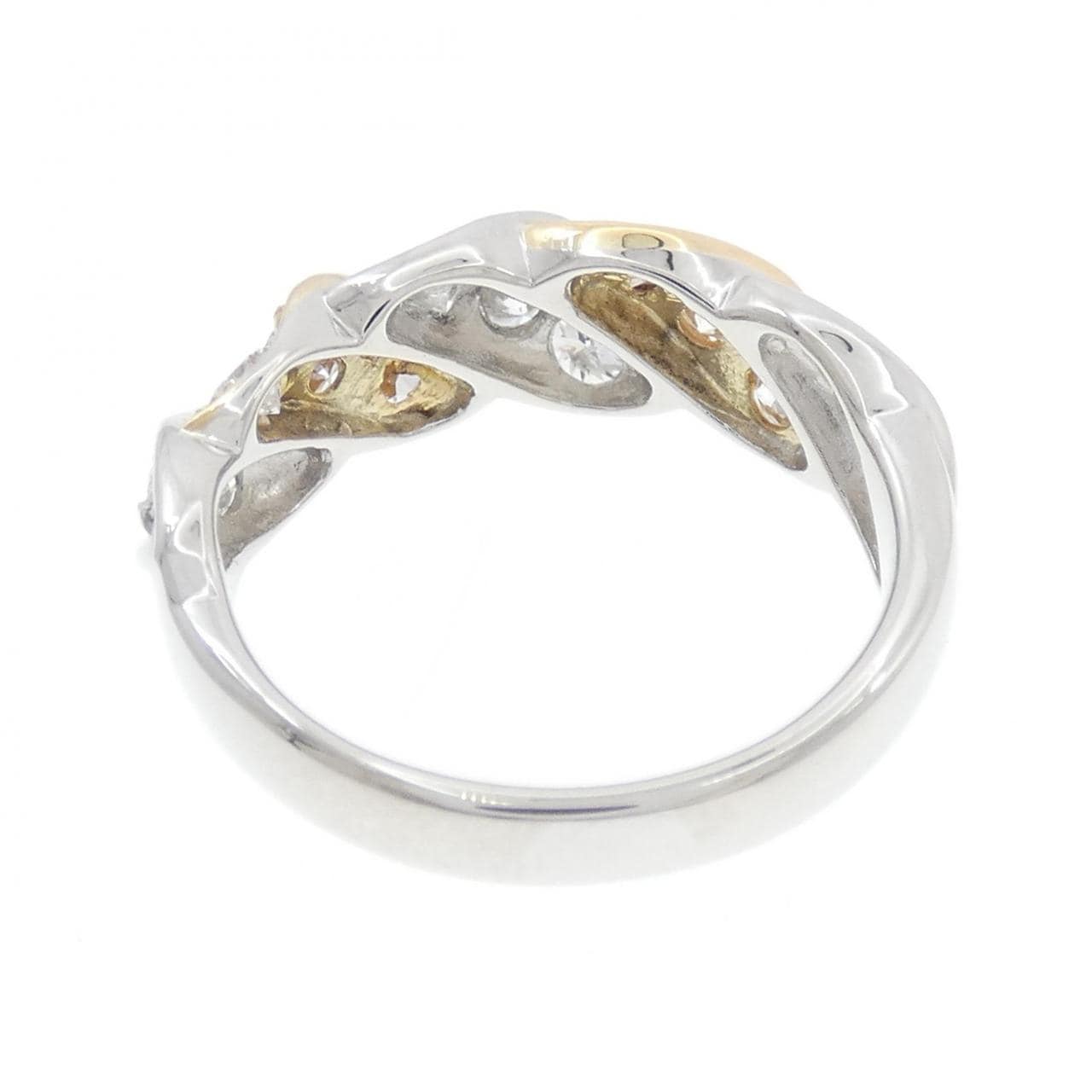 PT900/K18YG ダイヤモンド リング 1.00CT