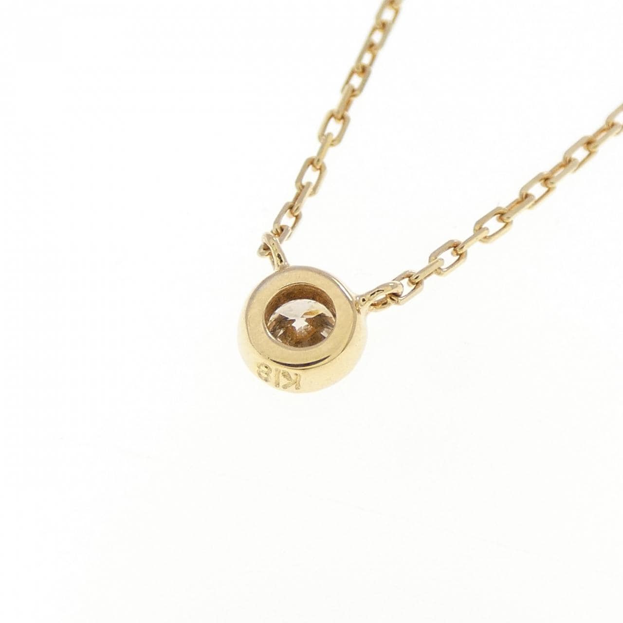 アガット ダイヤモンド ネックレス 0.07CT