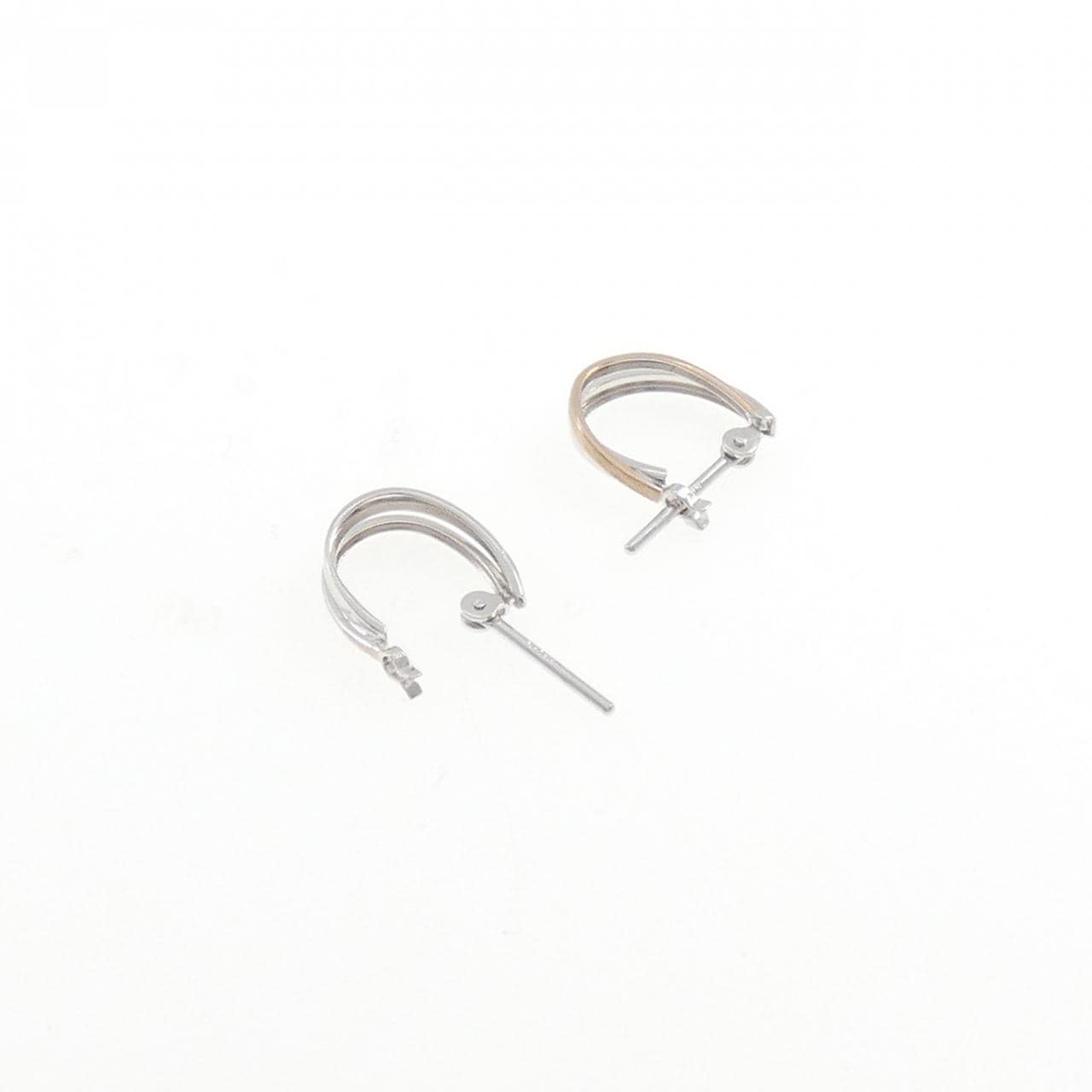 K14WG/K18PG ピアス