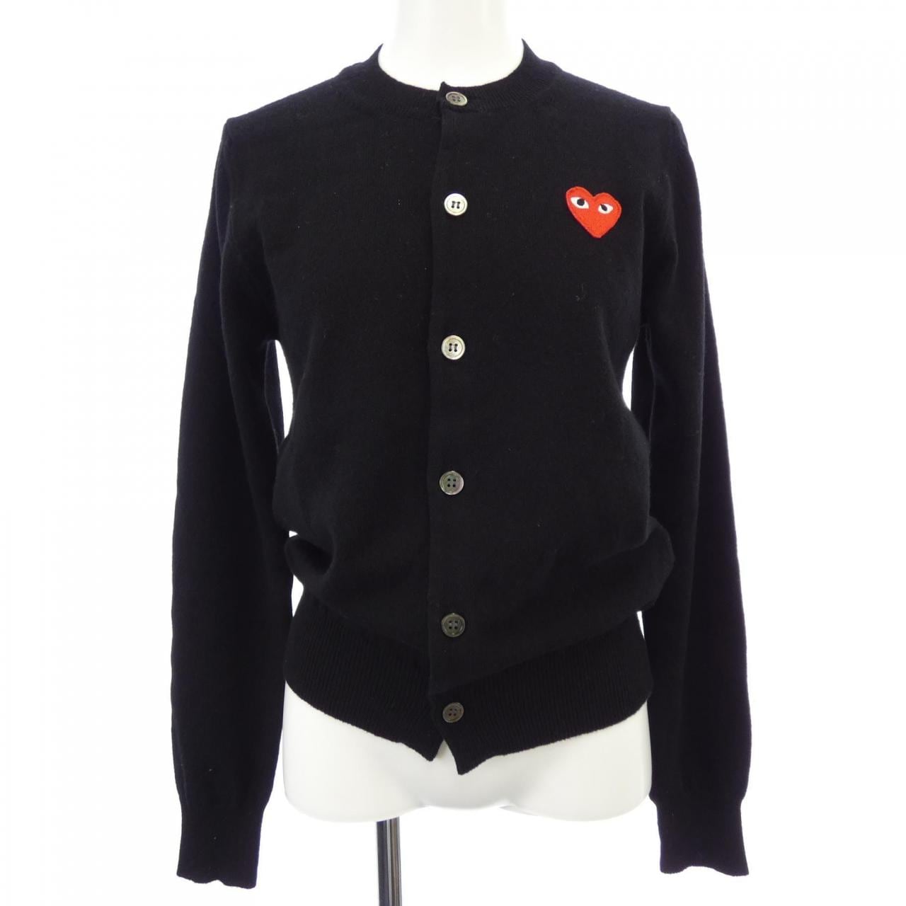 プレイコムデギャルソン PLAY COMME des GARCONS AX-N007 カーディガン