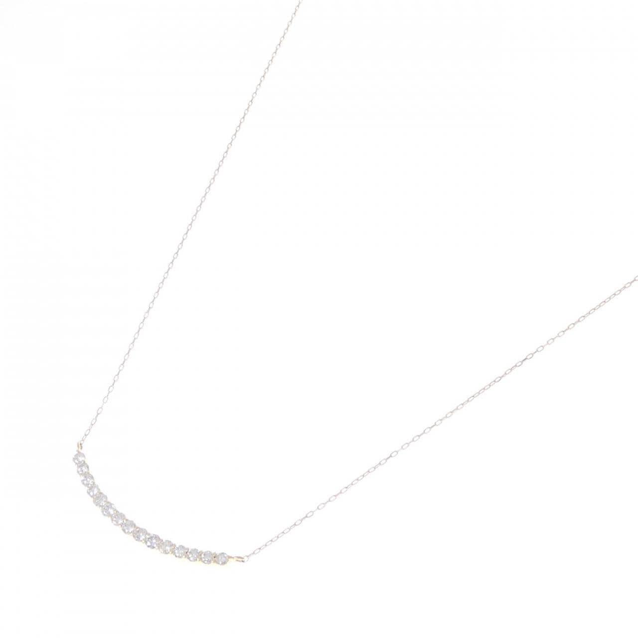 K18YG ダイヤモンド ネックレス 0.50CT