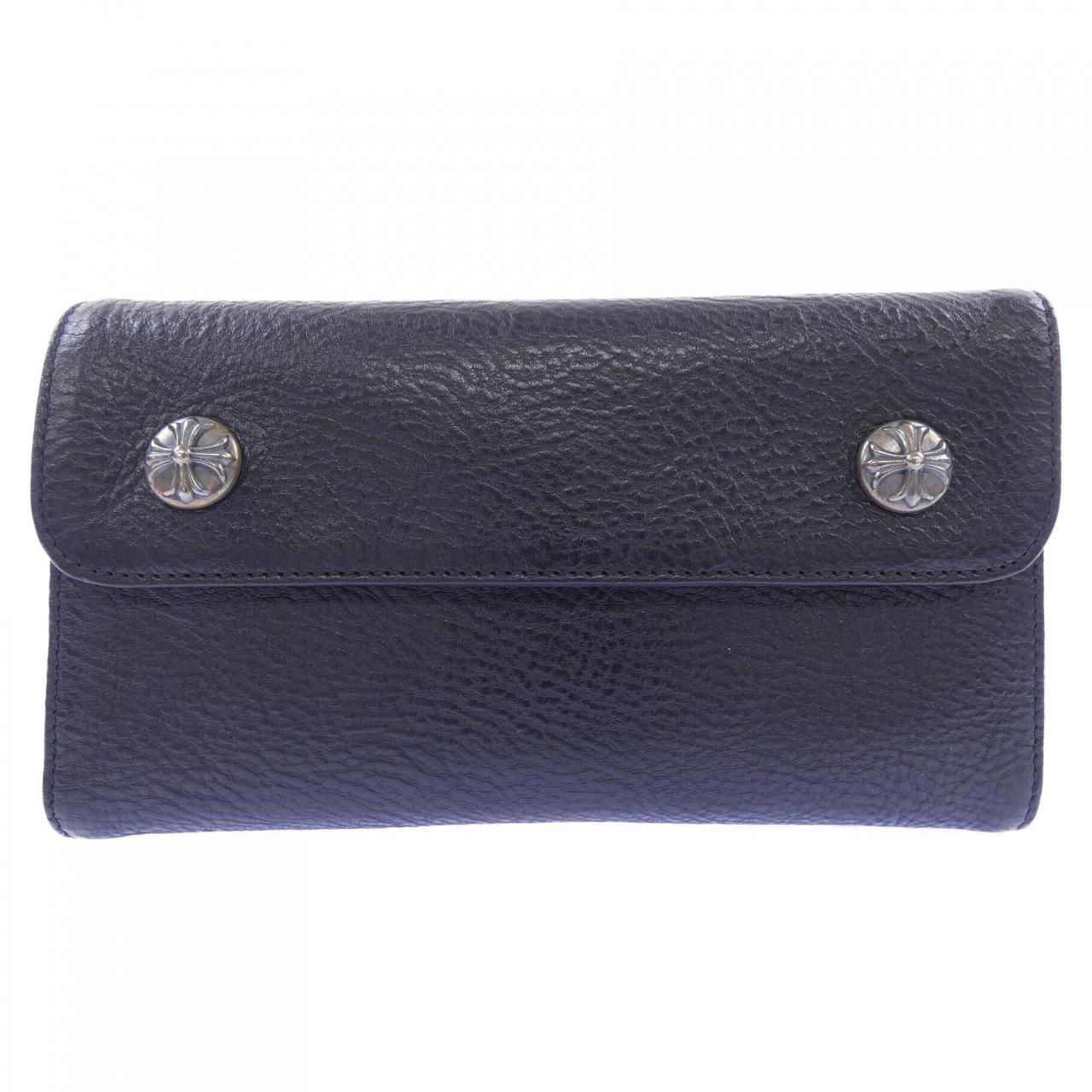 クロムハーツ CHROME HEARTS WAVE CROSS BTN　ウェーブ クロスボタン 2246 304 0501 0900 WALLET