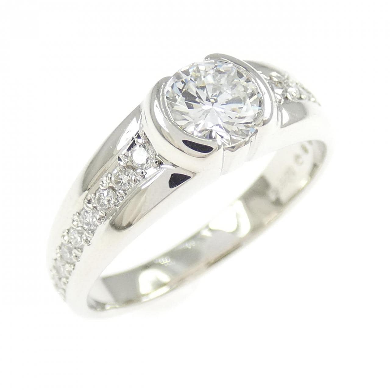 PT900 ダイヤモンド リング 0.45CT