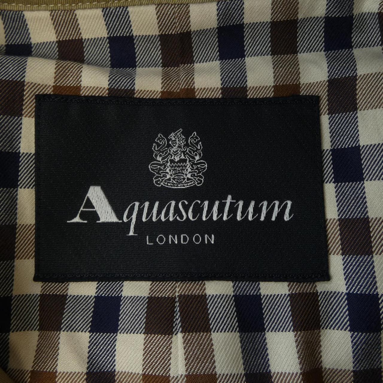 アクアスキュータム Aquascutum CHATHAM トレンチコート