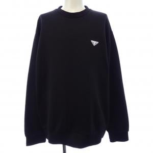 プラダ PRADA テクニカルコットン トライアングルロゴ UJL30A S222 110Q スウェット