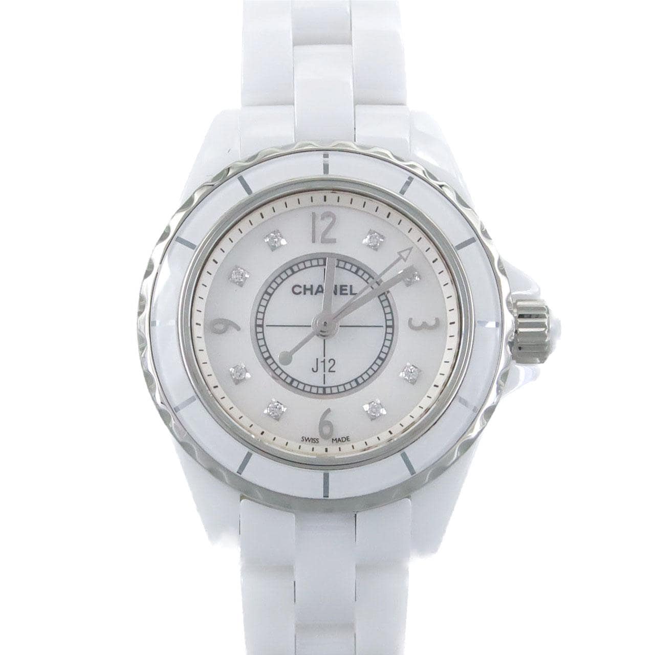 シャネル J12 29mmセラミック･8P H2570 セラミック クォーツ