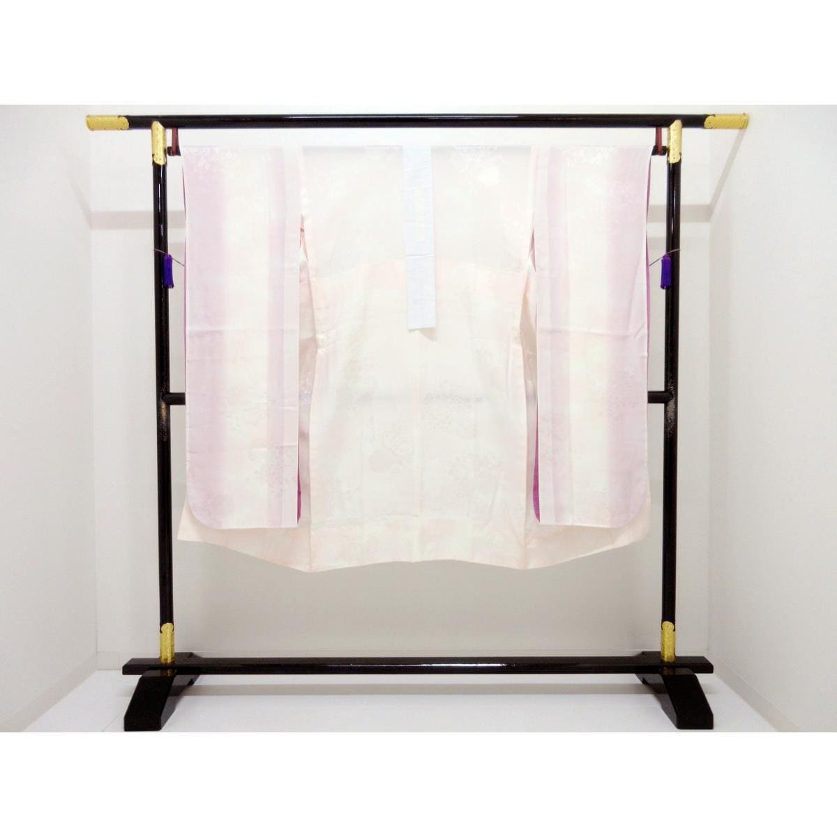 長襦袢　振袖　ボカシ染