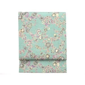 【未使用品】名古屋帯　ムガ　全通柄【岡重】