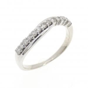 K18WG ダイヤモンド リング 0.20CT