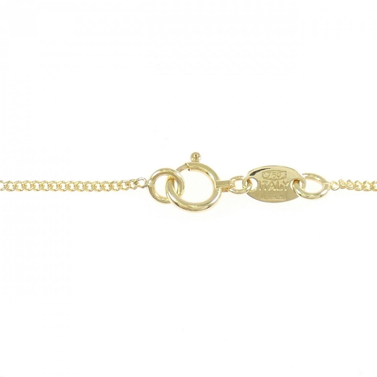 K18YG heart bracelet