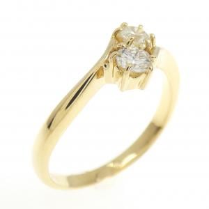 K18YG ダイヤモンド リング 0.22CT